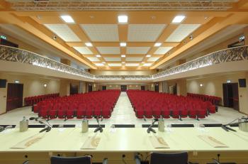 Foto auditorium dove si terrà il Workshop b2b con buyer provenienti dall'europa , verrà opportunamente allestita per gli incontri "One to One"