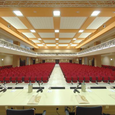Foto auditorium dove si terrà il Workshop b2b con buyer provenienti dall'europa , verrà opportunamente allestita per gli incontri "One to One"