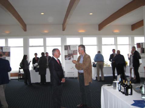 Wine Tasting with American buyers and professionals, carried out at the Golden Gate Yacht Club, from San Francisco.